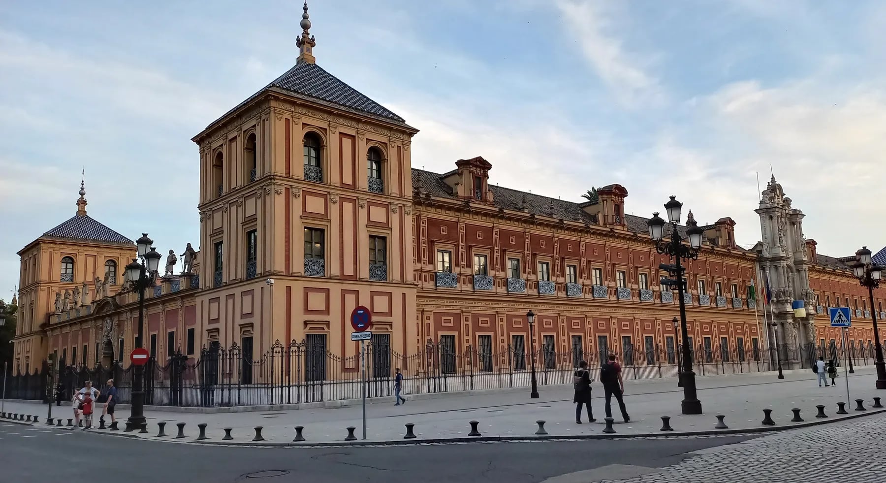 Palacio de San Telmo, the historic Baroque palace in central Seville